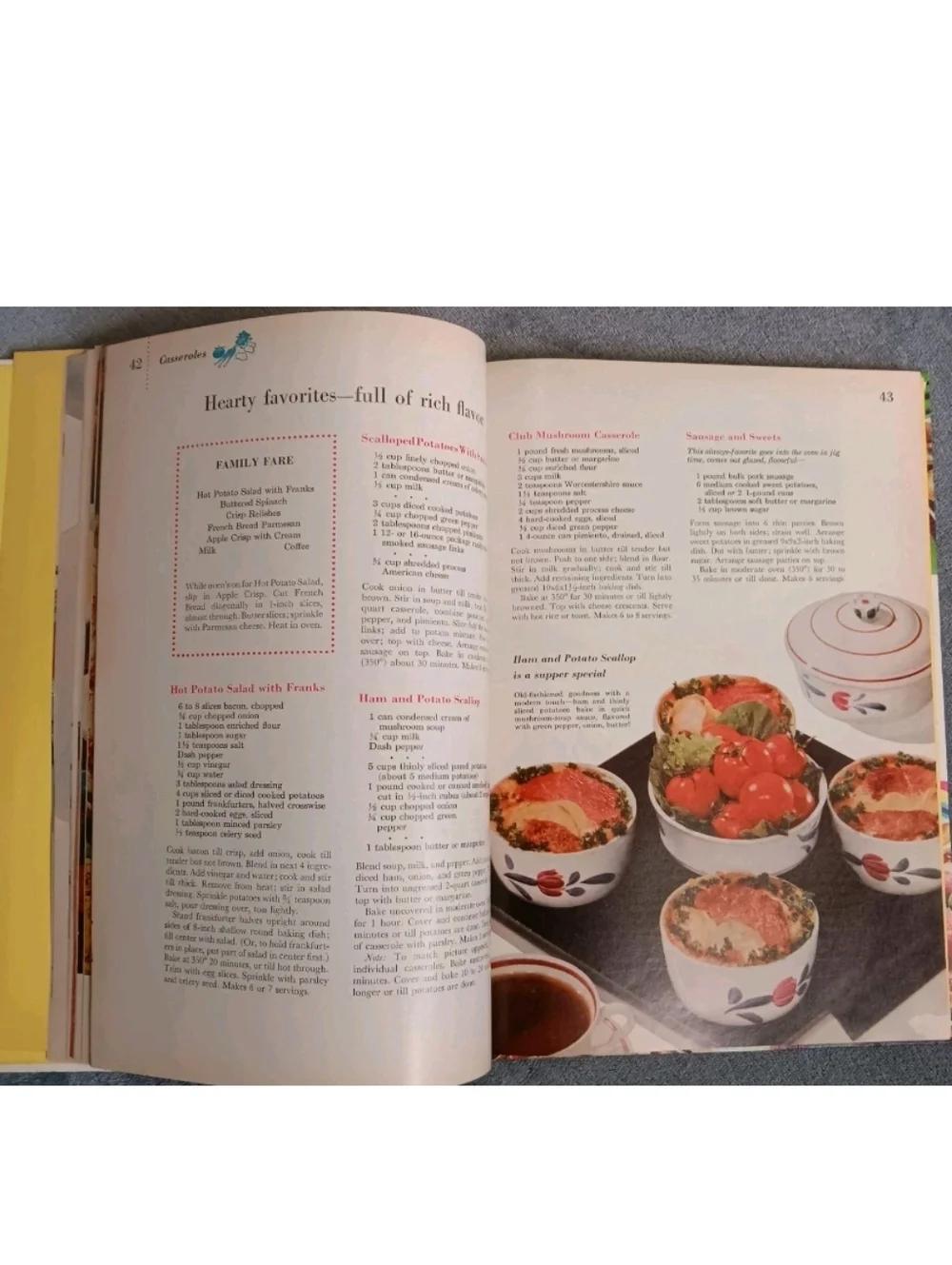 Vintage Farmhouse Cottage Cookbooks Lot Of 2, Cabincore Winter Country Recipes